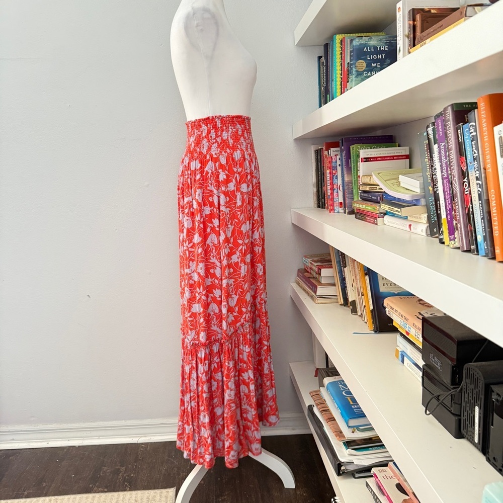 Free People Way of the Wind Printed Skirt Small - Picture 8 of 12
